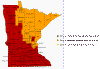 Minnesota Radon Map